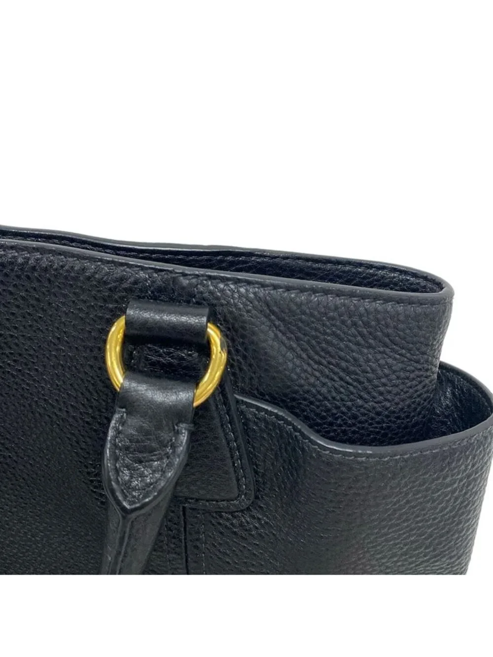 Prada Tote Black Leather